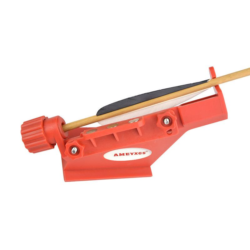 Archery Arrow Fletching Jig Straight Feather/Helical Feather Jig For Bow Arrow DIY Arrow Vanes Feathers Fletching Sticky Jig